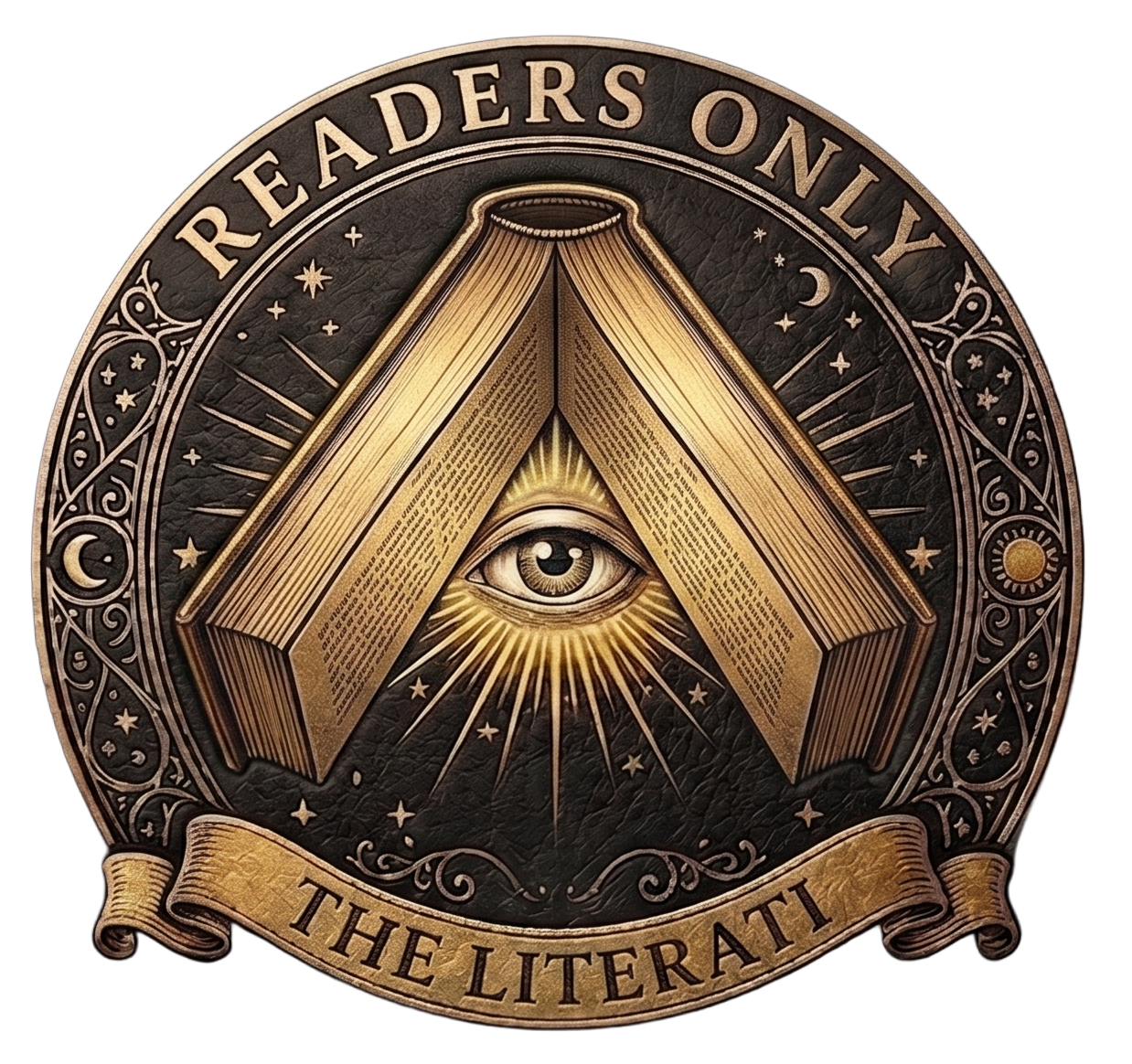 The Literati, Readers Only seal